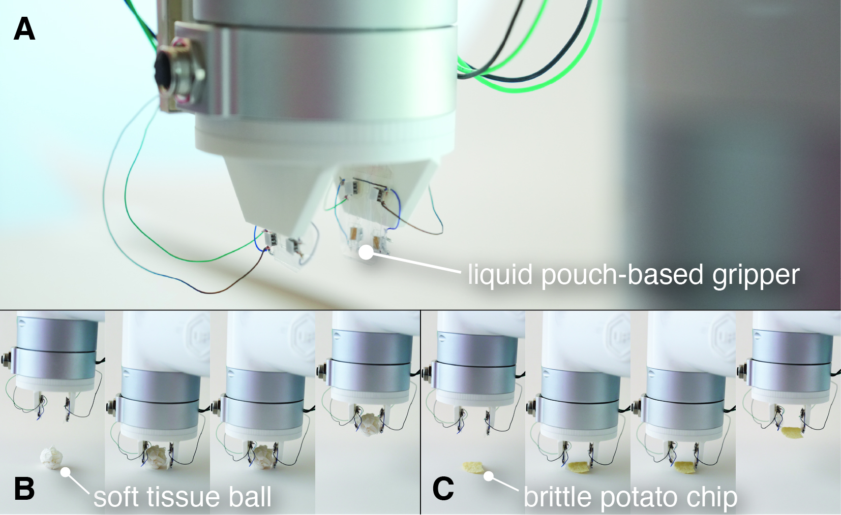 Reservoir Computing Liquid Pouch